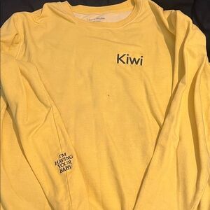 Harry Styles Kiwi Graphic Long Sleeve Shirt